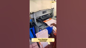 ONE PUNCH FILE READY- 3 IN 1 DIE - FILE MAKING MACHINE - 6283183227 #viral