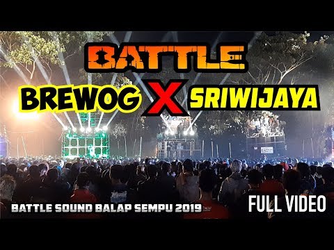 "BREWOG VS SRIWIJAYA" BATTLE SOUND BALAP SEMPU || 