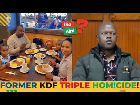 How Major Peter Mugure Planned the Triple Hom!c!de: The Calculated Murders & Life Imprisonment