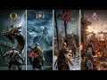 Opening of Every God of War Game & First Boss Fight | God of War Evolution | GOW - God of War Laufey