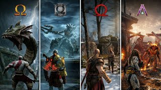 Opening of Every God of War Game & First Boss Fight | God of War Evolution | GOW - God of War Laufey