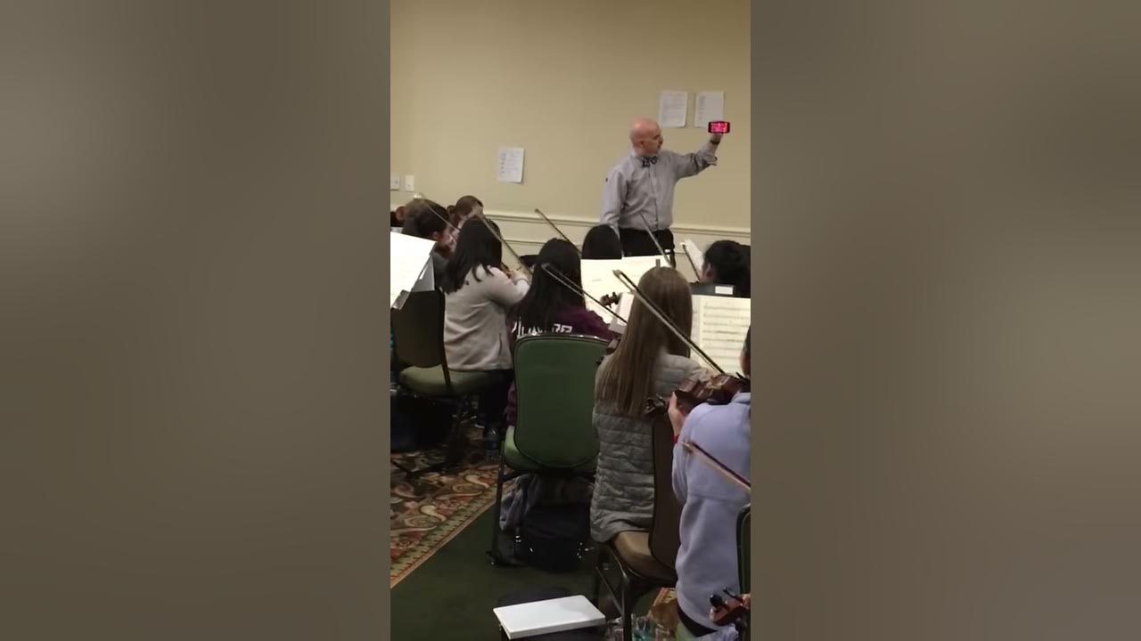 GMEA all state orchestra practice middle school YouTube