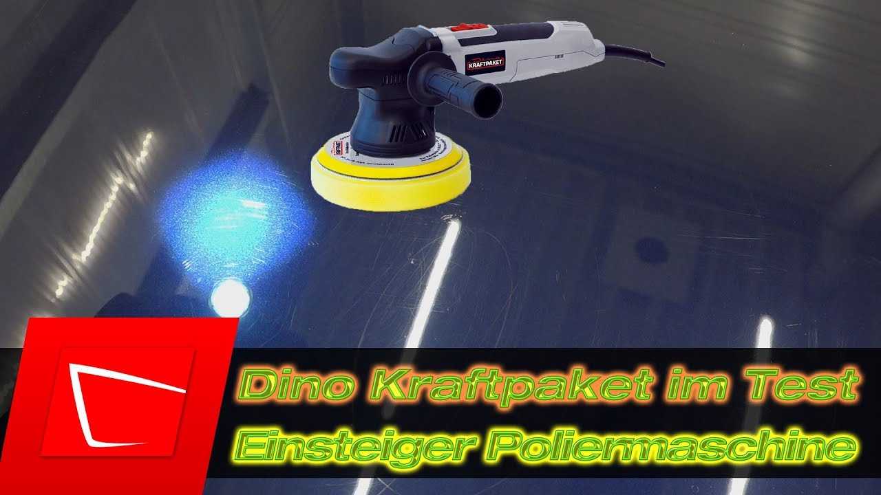 Dino Kraftpaket Exzenterpoliermaschie für Einsteiger - NICHT MEHR AKTUELL!