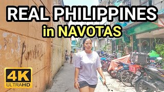 THE OTHER SIDE FROM NAVOTAS | WALKING REAL LIFE in NBBS DAGAT-DAGATAN SOUTH NAVOTAS Philippines[4K]