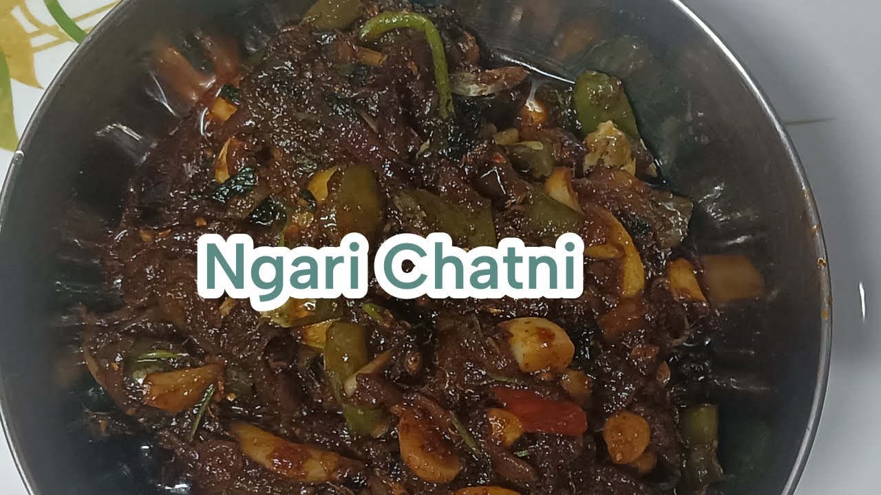 Ngari (utonga/Sidol) chatni#myhobbymychakhum#cooking