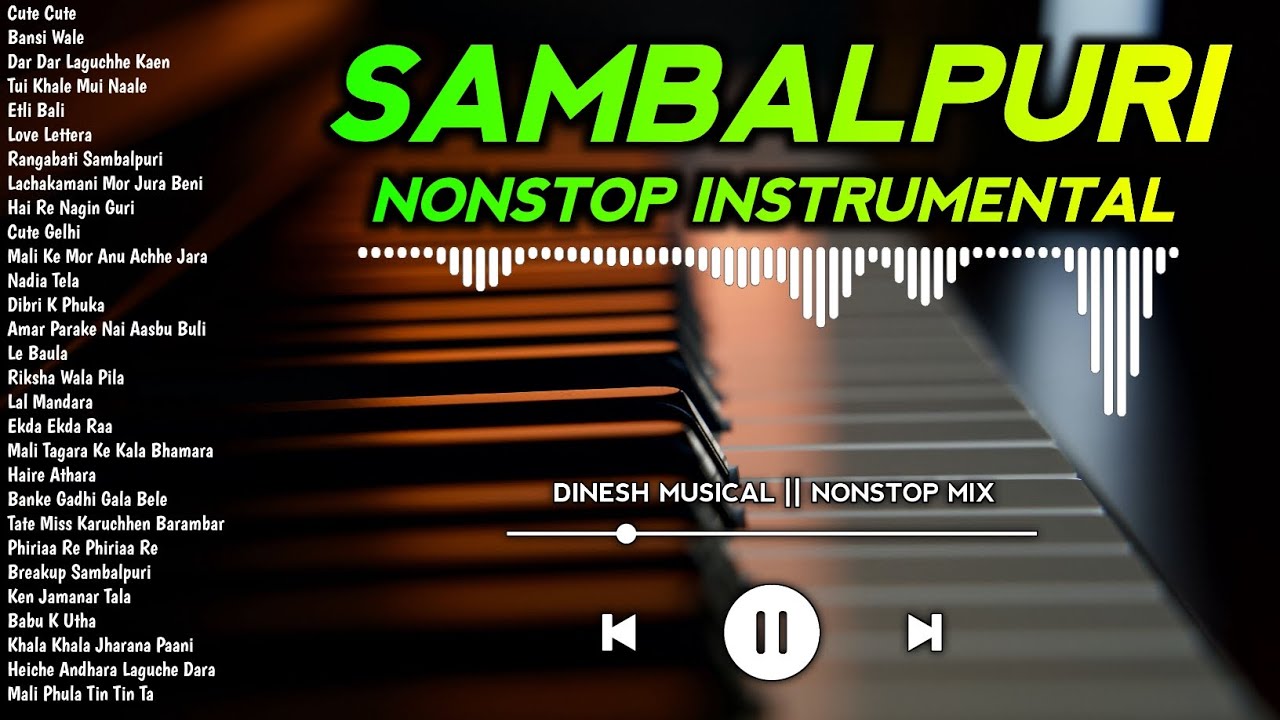 Nonstop Sambalpuri Instrumental Songs !! Dance Sambalpuri Song 2025 !! Dinesh Musical