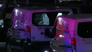 Woman slain, child critically injured in shooting at Orange County apartment complex