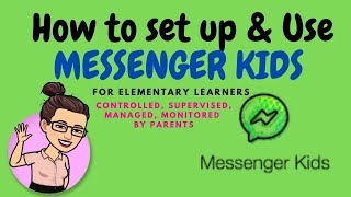 HOW TO SET UP AND USE MESSENGER KIDS | Tagalog screenshot 3