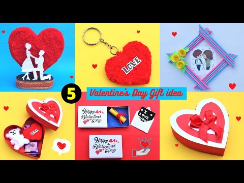 5 DIY Amazing Valentine's Day Gift Ideas/ Best out of Waste/ Handmade Gift making tutorial