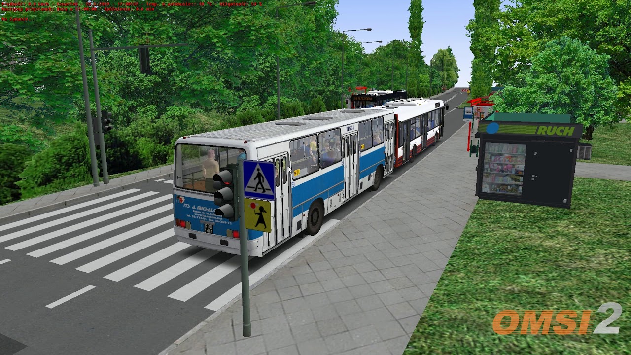 OMSI 2 #7 Fikcyjny Szczecin linia 190/59 (Citybus i260 Series) Ikarus 260 #31 ITS