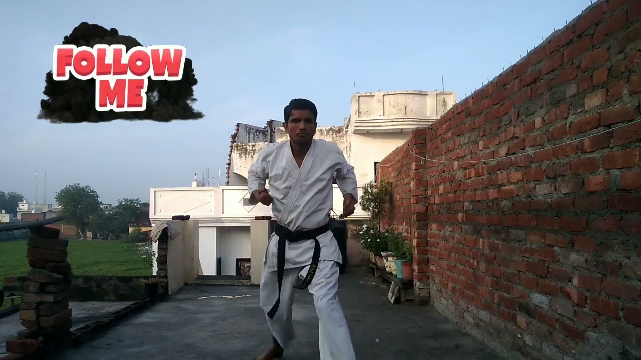 Today's Karate Kata is Haiyan Yondan. 
