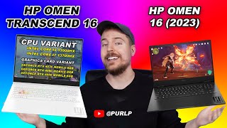 HP Omen Transcend 16 vs HP Omen 16 2023