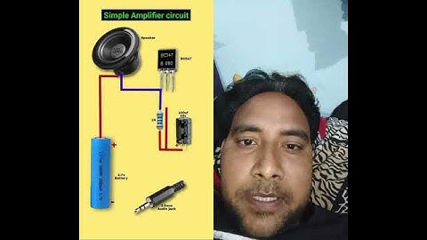 How to Make an Amplifier (DIY Audio Amplifier)#amplifier