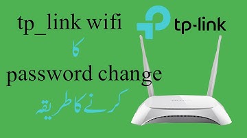 How to change tp link wifi password | Urdu/Hindi | play tech urdu