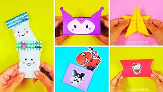 12 Easy Crafts Ideas / Things To Do When You're Bored / How To Make Creative Things / Paper Crafts