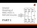 MMC HVDC detailed modelling in MATLAB Simulink part 2 | Design &amp; control of MMC HVDC by discrete SMs