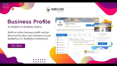 Business Pages for BuddyPress and BuddyBoss Platform | Build Business Profile to engage Customers
