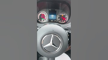 2025 Mercedes sprinter 2500 diesel startup sequence #mercedes #2025 #shorts #vanlife