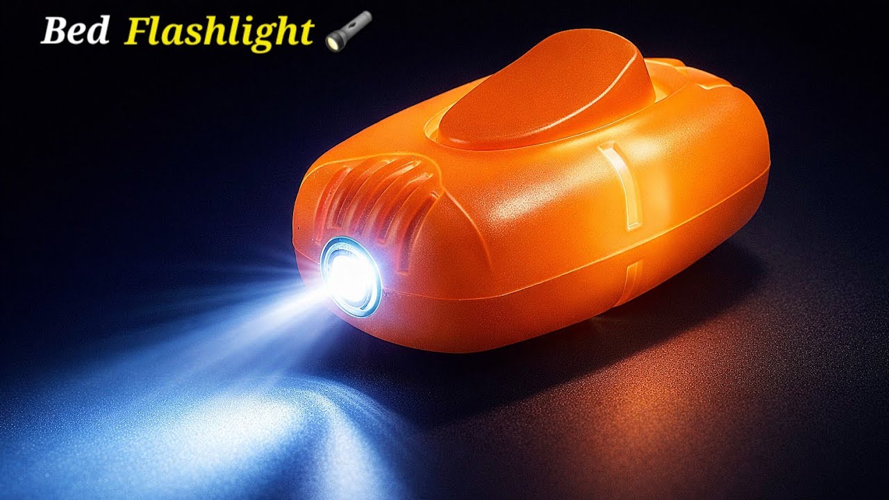 How to Make Super Bright Flashlight 😱 Using bed Switch | Easy DIY Project