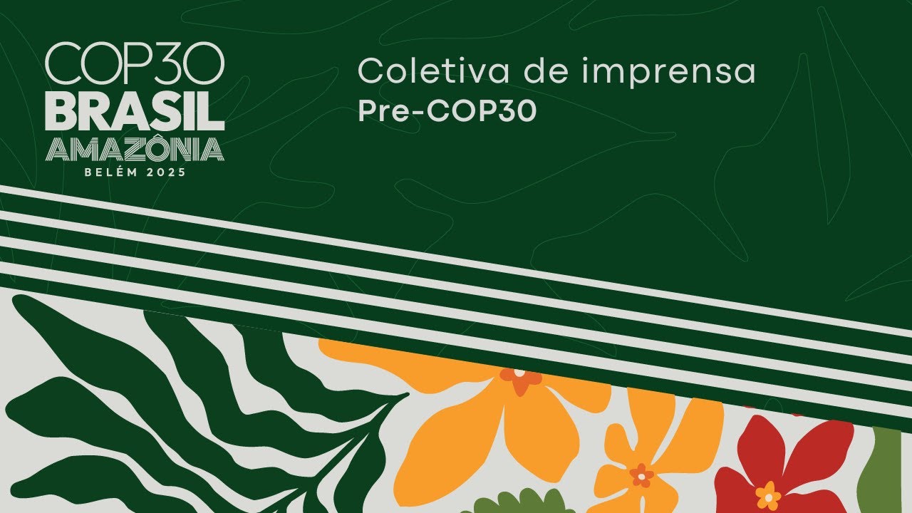 Coletiva de Imprensa -  Lançamento Pre-COP