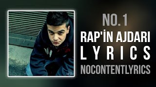 No.1 - Rap'in Ajdarı (Sözleri) Resimi