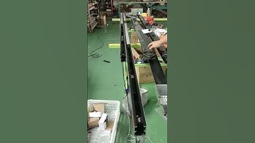 LMD automatic sliding door opener, testing before sending to our clients. Electric door slider.