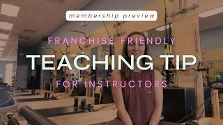 Celebrity Pilates Teaching Tip: Instructor Self Care with Vanessa | Class Choreo Profile