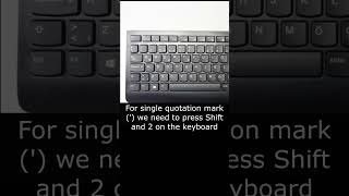 How to Make a Double Quote (”) Sign #shorts #howto #keyboard #symbols #2023 #computer