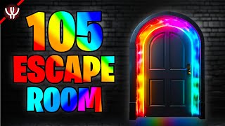 Fortnite 105 Level Escape Room Tutorial! Code: 7054-9763-0802