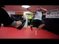Bodybuilder lernt TORNADOKICK! Michael Smolik bringt Kevin Wolter 360° Kick bei!