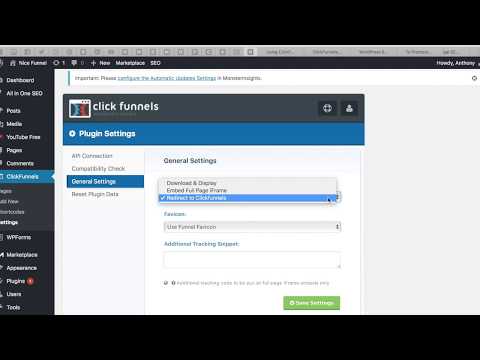 Using ClickFunnels With Wordpress