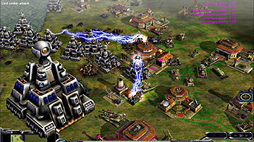 Tesla Mega Tank | USA Super Weapons General | C&C : Zero Hour | Contra Mod 2020