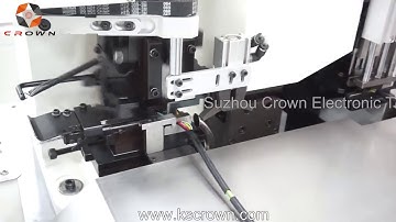 Cable Inner Core Wires Stripping and Pressing Machine