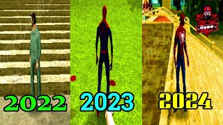 Evolution of SPIDER-MAN in GTA Games (2022-2023-2024)