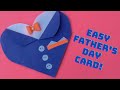 Easy Father's Day card idea/how to make Father's Day card/ easy card making DIY/me with mom's vision