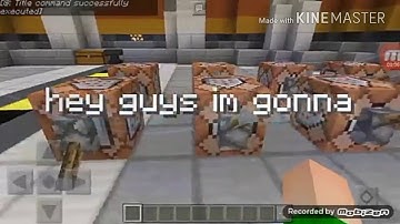 How to make drone in mcpe