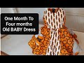 Beginners |One Month To 4 Months Old Baby Dress👗 | Quick And Simple Tutorial 👗👗
