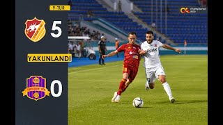 Superliga. Nasaf - Qizilqum 5:0. Highlights