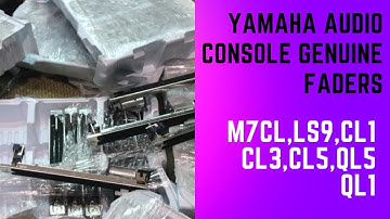 Yamaha Audio Console Genuine Faders |Alps | for M7CL | LS9 | CL1 | CL3 | CL5 | QL5 | QL1