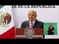 Andrés Manuel López Obrador 3º año del triunfo histórico democrático Jue...