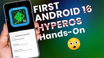 Android 16 HyperOS Hands On | What