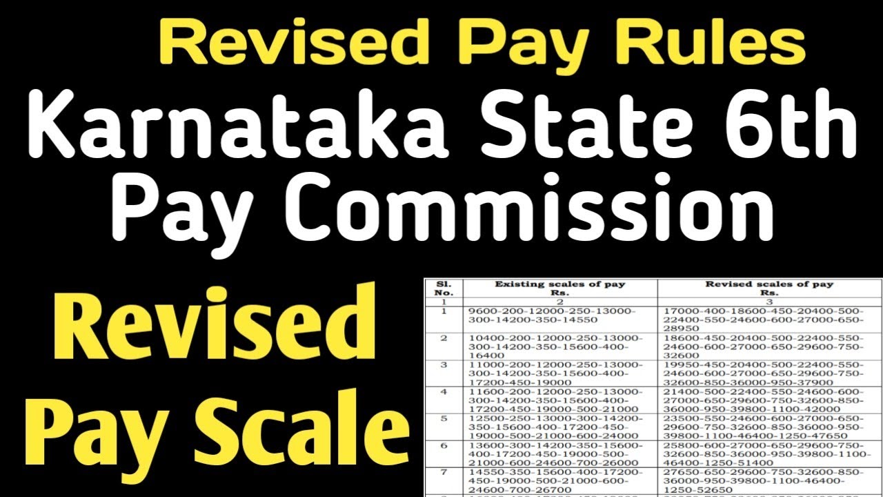 Revised Pay Scale Chart 2017 18 Pdf