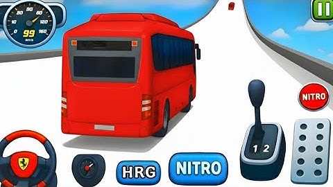 Crazy Bus Mega Ramp Impossible Racing - Bus Mega Ramp Racing - Bus Simulator - Android Gameplay