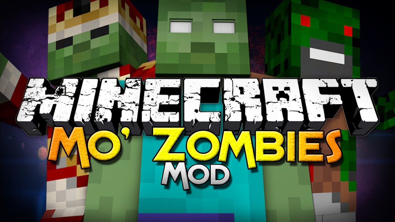 Minecraft Mod Showcase: Mo' Zombies Mod - 15 New Mobs