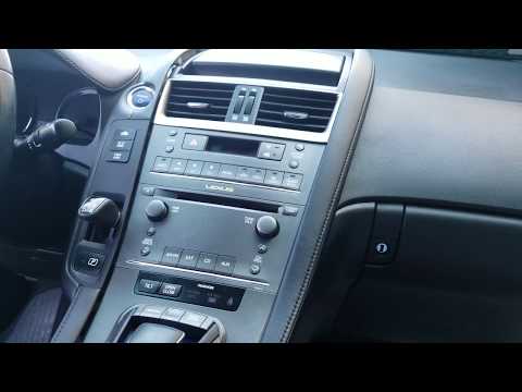 How to Remove Radio / Navigation  from Lexus HS250 2010 for Repair.