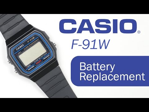 Video: Cum Se înlocuiește Bateria Unui Ceas Casio