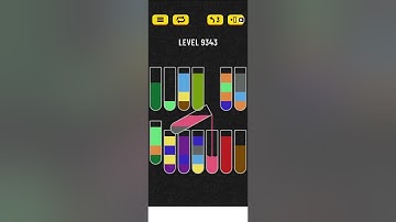 water sort puzzle level 9343