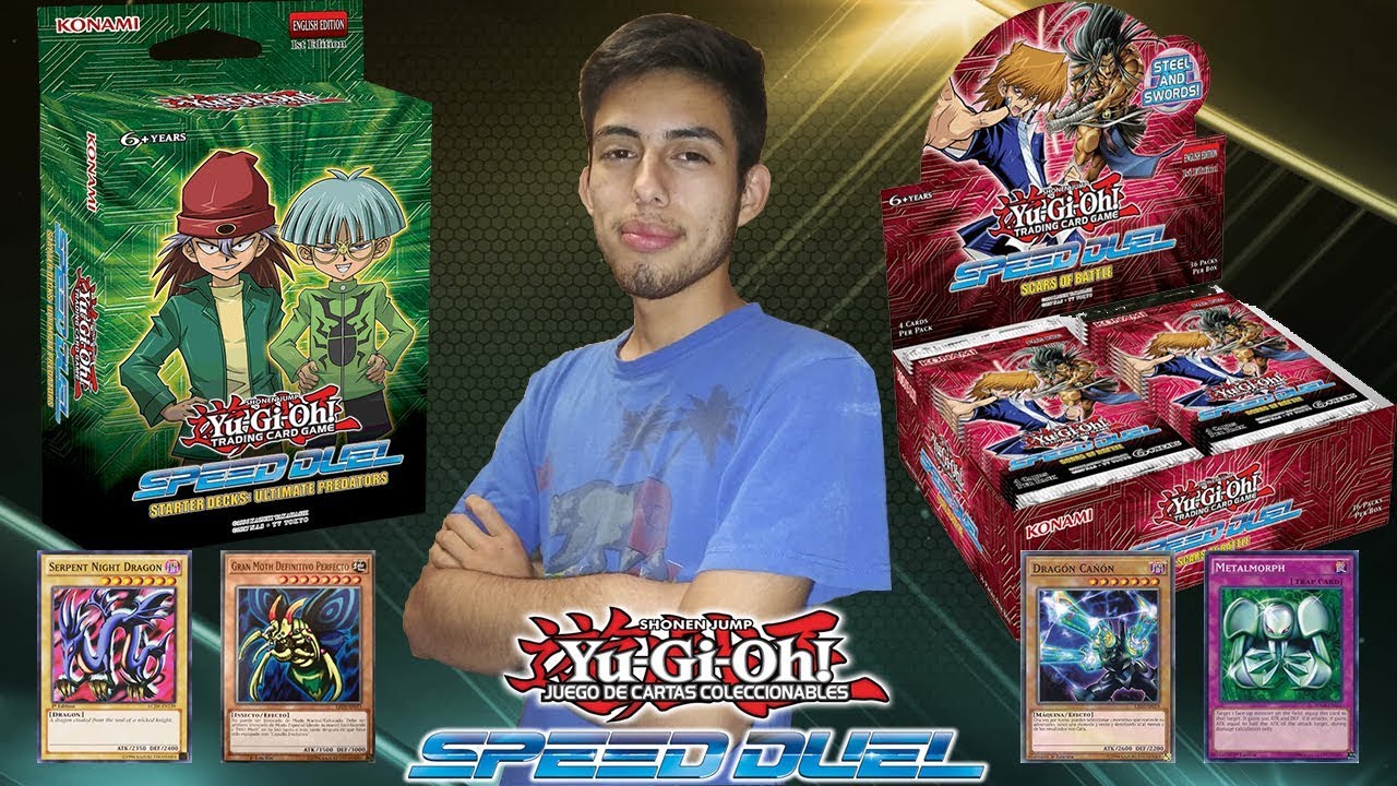 TERCERA EXPANSIÓN SPEED DUEL: SCARS OF BATTLE Y TERCER STARTER DECK