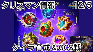 次回のタリスマン情報 ケイラの育成、GCS戦【HERO WARS】【ヒーローウォーズ】