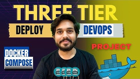Three-Tier Architecture Deployment with Docker Compose | Step-by-Step Tutorial #dockertutorial